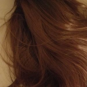 Med length brown wig